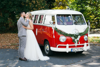 Romantik pur - Hochzeitsauto Red Lady